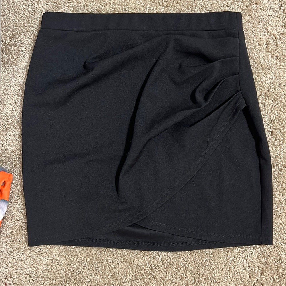 Black skirt